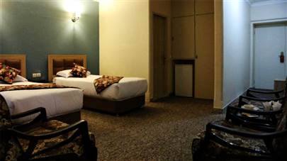 اتاق دو تخته تویین هتل هالی تهران اتاق دو تخته تویین هتل هالی تهران